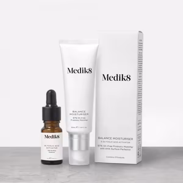 MEDIK8 Balance Moisturiser & Glycolic Acid Activator