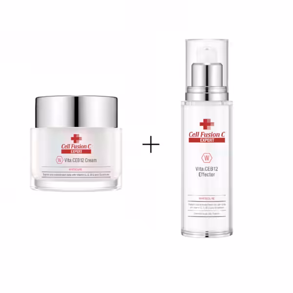 CELL FUSION C EXPERT Zestaw Vita.CEB12 Cream + Vita.CEB12 Effector