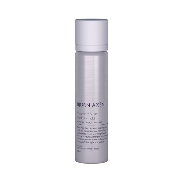 BJORN AXEN Volume Mousse Medium Hold 80ml
