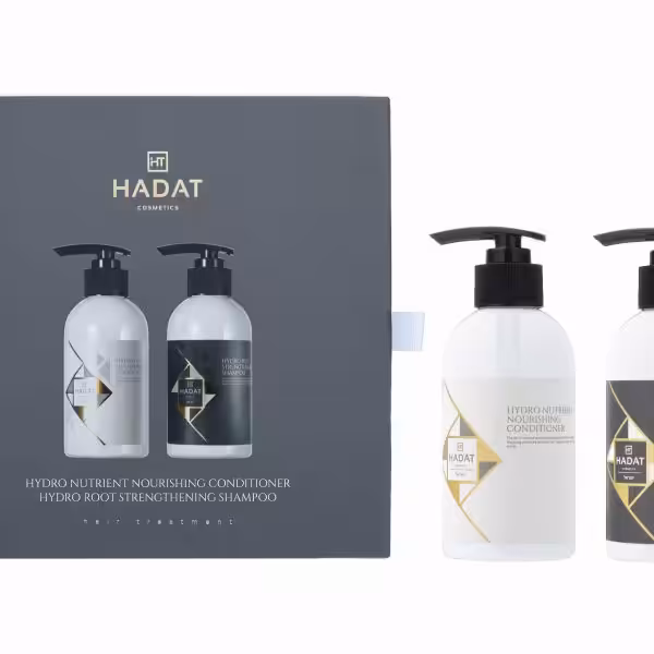 HADAT Nutrient Nourishing Conditioner + Root Strengthening Shampoo ZESTAW
