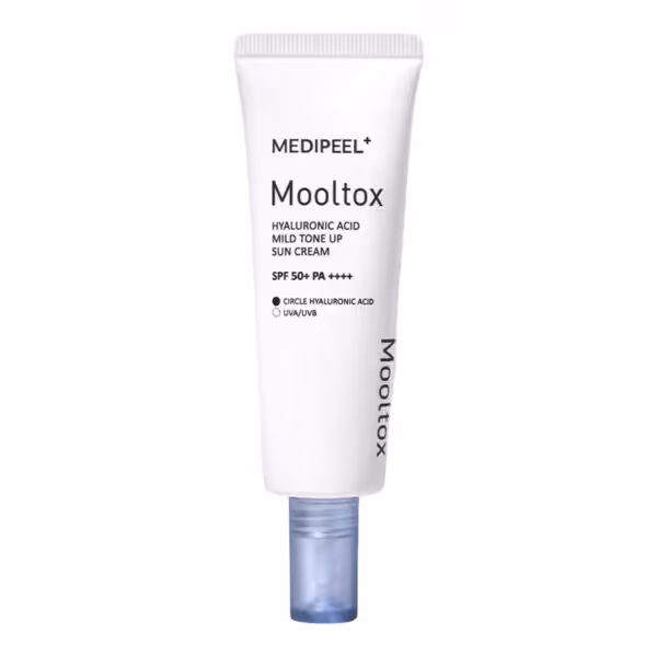 MEDI PEEL Mooltox Hyaluronic Acid Aqua Mooltox Mild Tone Up Sun Cream SPF 50+