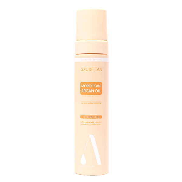 AZURE TAN Moroccan Argan Oil Self Tan Mousse Dark/Ultra