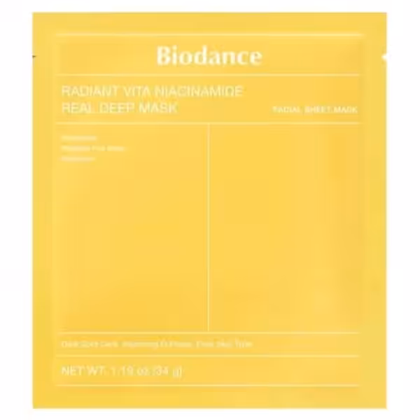 BIODANCE Radiant Vita Niacinamide Real Deep Mask