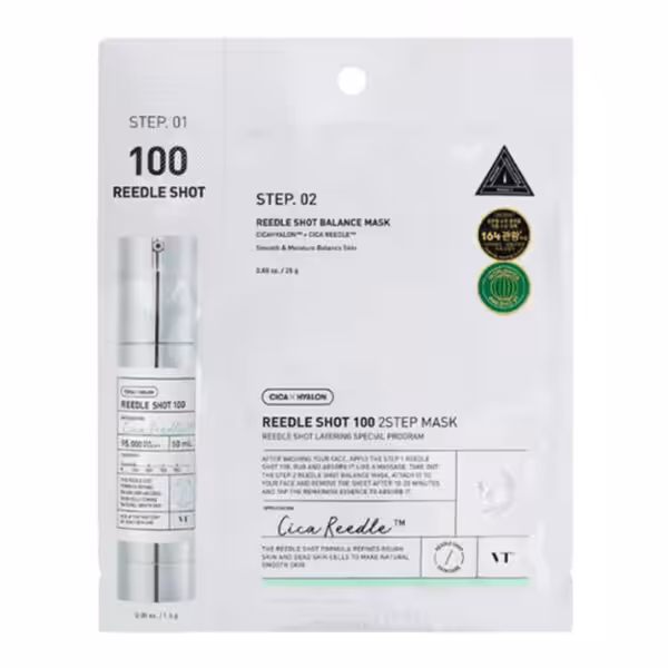 VT COSMETICS Reedle Shot 100 2 Step Mask